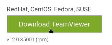 download TeamViewer rpm package RedHat, CentOS, Fedora